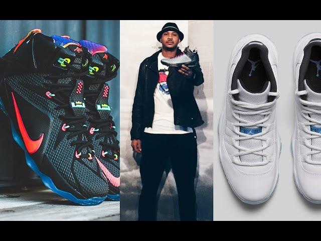 Jordan 11 Legend Blue Official, Kobe 9 EXT Red Viper, Jordan Melo M11 Announced, LeBron 12 Data