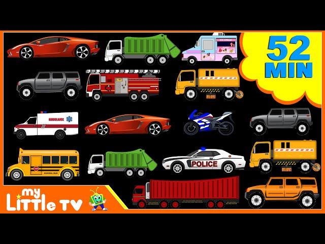 Street Vehicles | Car Wash Videos | Nursery Rhymes Plus Lots More | My Little TV