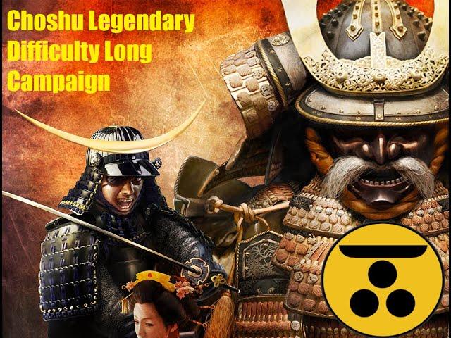 Total War SHOGUN 2 Fall of the Samurai Choshu Legendary Difficulty