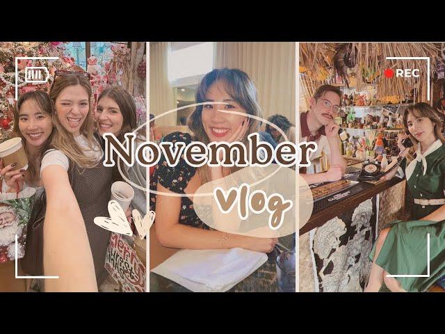 NOVEMBER VLOG: BTS editing Drop Into City, filming Try Guys, visiting Tennessee, Thanksgiving