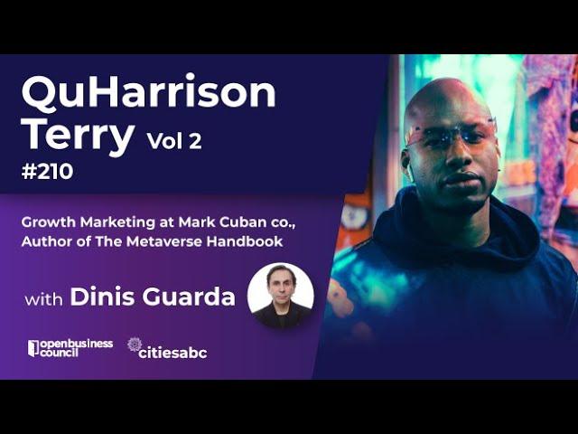 QuHarrison Terry, Author of The Metaverse Handbook, Growth Marketing at Mark Cuban co.