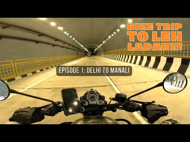 Delhi To Manali Bike Ride | EP 01 | Ladakh Ride 2023 | RE Classic 350