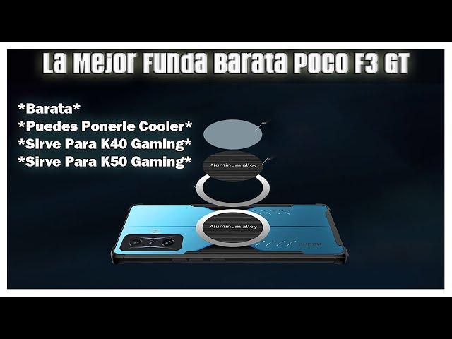 Poco F3 GT Poco F4 GT - LA MEJOR FUNDA BARATA PARA GAMING !