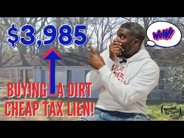 Buying Dirt Cheap Tax Liens  #taxliens #taxdeeds #cheaphouse #realestate #delinquentpropertytaxes