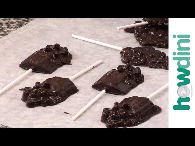 How To Make Chocolate Lollipops