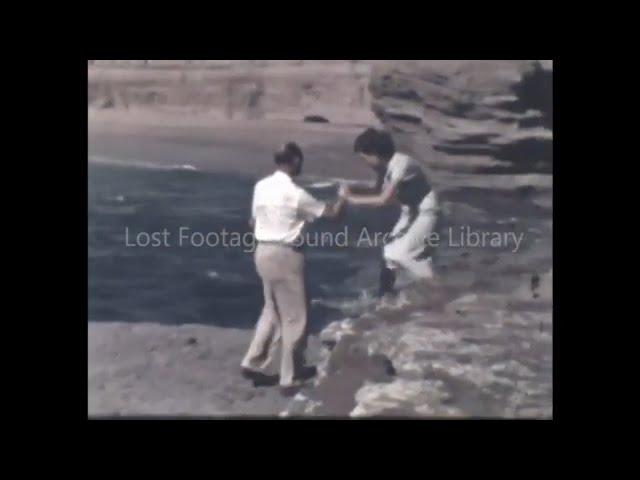 Archive footage of Road Trip  through Karachi, Pakistan, 1950s home movie film