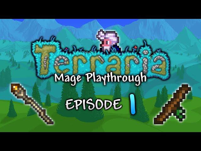 My Terraria Wizarding Journey Begins! | Terraria 1.4.4 Mage Playthrough/Guide (Episode 1)