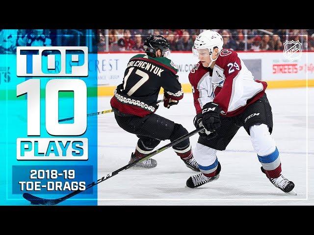 The Top Toe-Drag Plays from the 2018-19 NHL Season