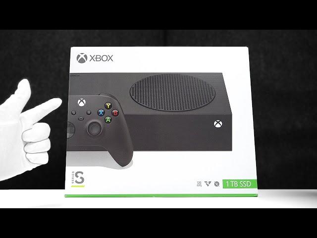 The New Xbox Console Unboxing... (Series S Carbon Black) + Gameplay