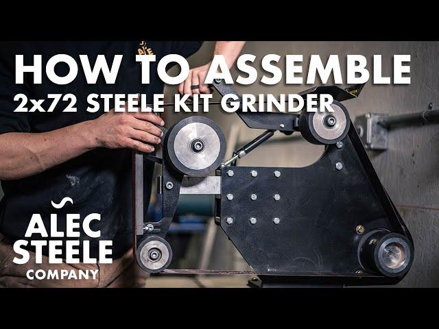 2x72" Steele Kit Grinder - Unboxing and Assembly Tutorial