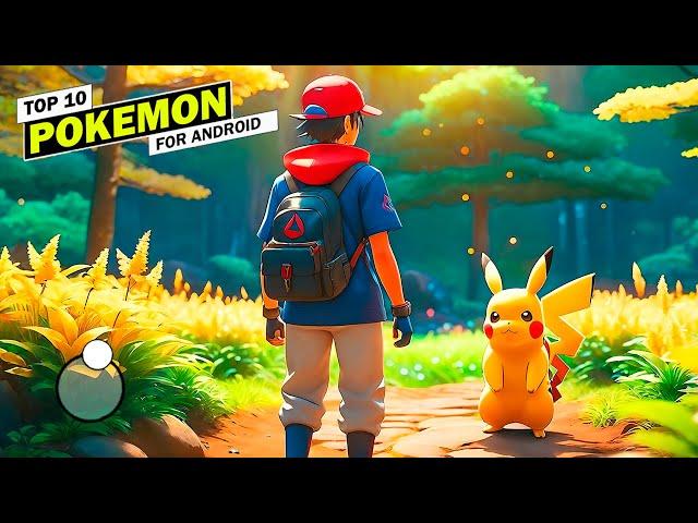 TOP 10 Best POKEMON Games FOR ANDROID 2024 