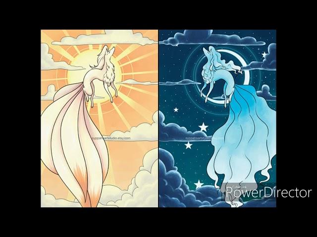 Pokemon Kanto Ninetales and Alolan Ninetales~ Heart attack by Demi Levato