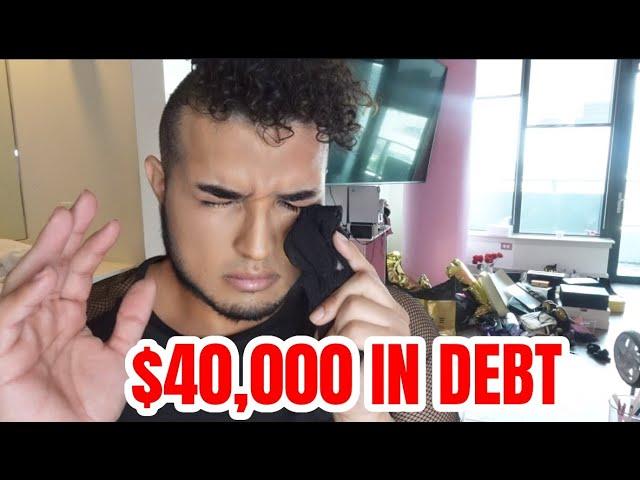 IM $40,000 IN DEBT LOST MY APARTMENT