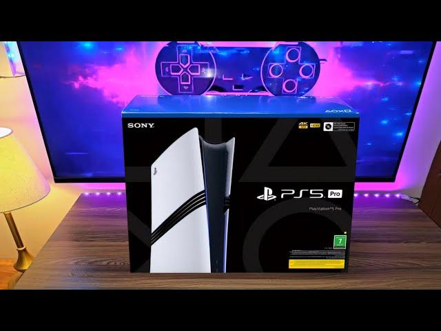 PS5 PRO Unboxing + Complete Setup