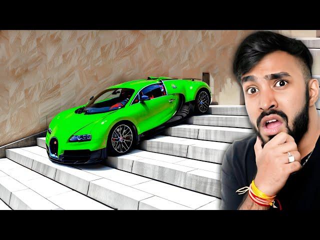 SUPERCAR VS DANGEROUS STAIRS