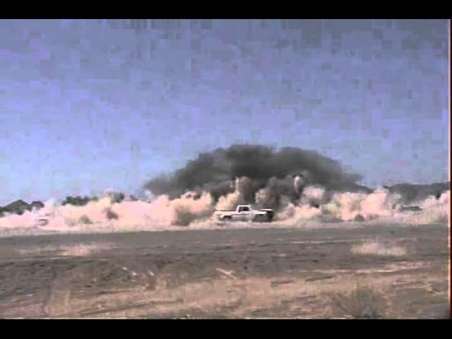 M777 155mm Howitzer impact