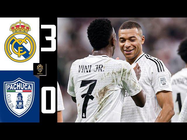 Real Madrid vs Pachuca 3-0 RÉSUMÉ | Coupe Intercontinentale FIFA 2024™