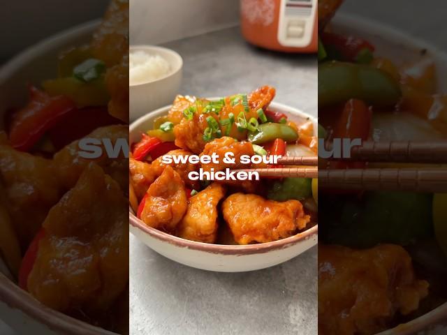 Sending you sweet & sour chicken for first day of lunar new year! #easyrecipe #recipe #chinese