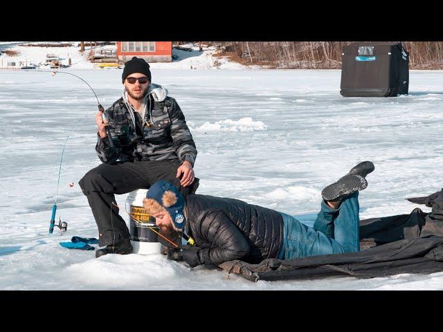 First Time Ice Fishing 