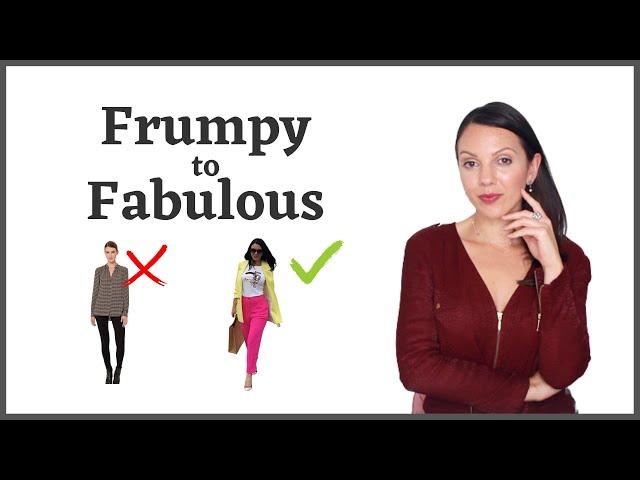 How To Not Look Frumpy (In One Simple Step)