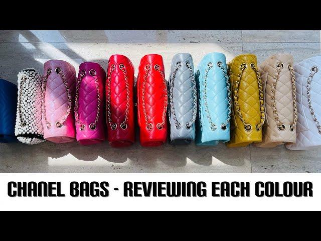 CHANEL CLASSIC FLAPS COLLECTION - reviewing each colour