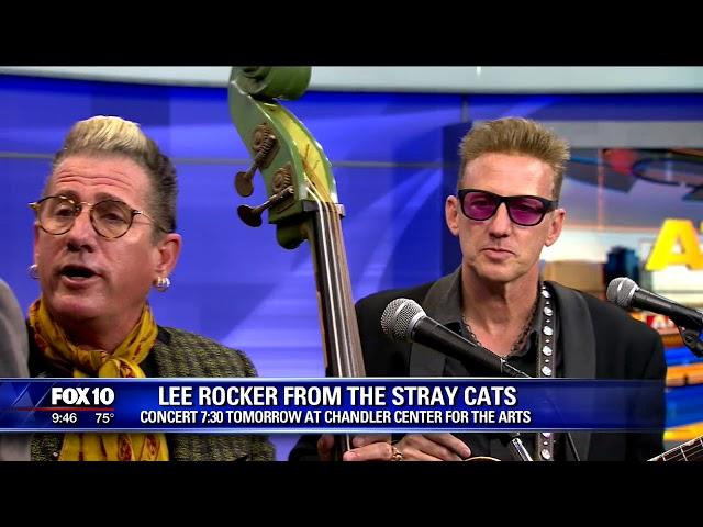 LEE ROCKER (of Stray Cats) - Rock This Town (Arizona Morning; Fox 10/KSAZ)