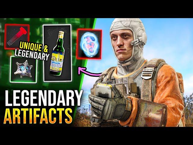 All 10 Legendary Artifacts & How To Get Them in STALKER 2 (Best Artifacts)