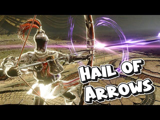 Hyperspeed Redmane Knight vs New Bosses - Hail of Arrows - Elden Ring Shadow of the Erdtree DLC