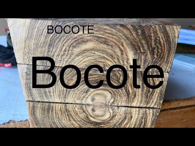 Bocote from California Exotic Hardwoods. Exotic woods #bocote#