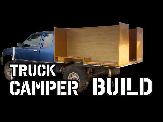 Building A 4x4 Truck Camper | DIY Foam Composite Panel Walls