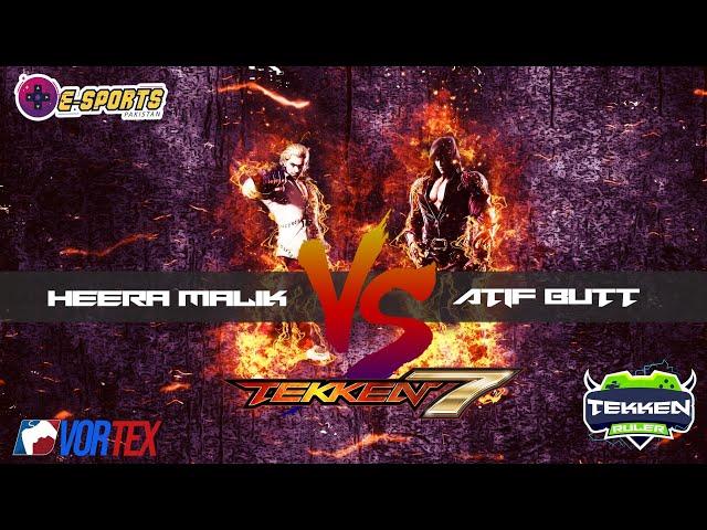 Atif Butt Vs Heera Malik Tekken 7 Vortex Tournament 2019 (Pakistani Tekken Players)