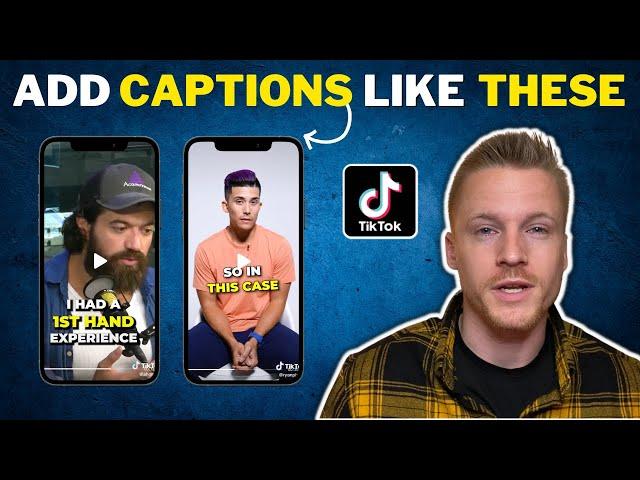 How To Add Captions And Subtitles To Your TikTok Videos (Like The Professionals)