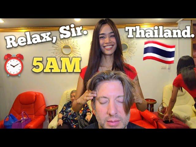 5AM THAI MASSAGE GIRL GOT ME RELAXED! Pattaya, Thailand 