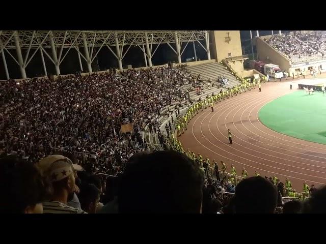 Mexican wave, Qarabag-Olimpia, match