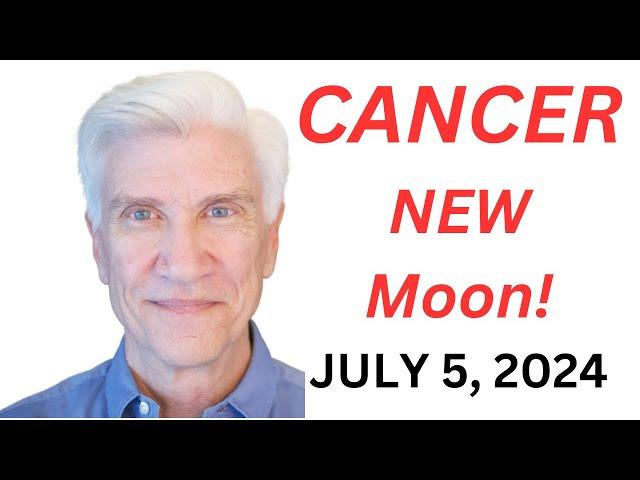 CANCER NEW MOON JuLY 5th, 2024 · Major Break Throughs!