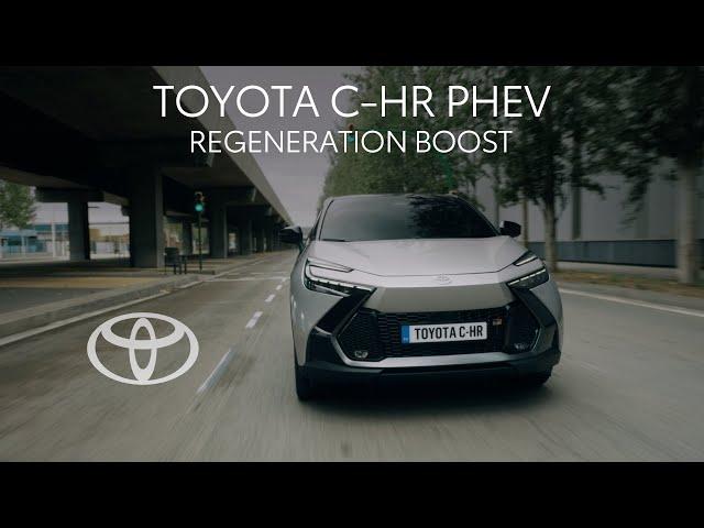 Toyota C-HR PHEV or Plug-In Hybrid : Regeneration boost explained