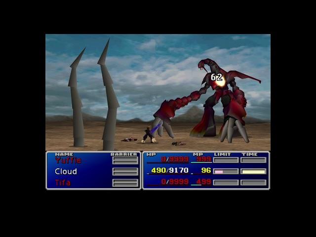 Final Fantasy VII: Ruby Weapon (End Game Optional Boss)