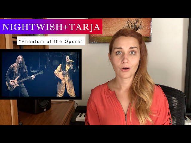 Vocal Coach/Opera Singer FIRST TIME REACTION & ANALYSIS "Phantom of the Opera" TARJA with Nightwish