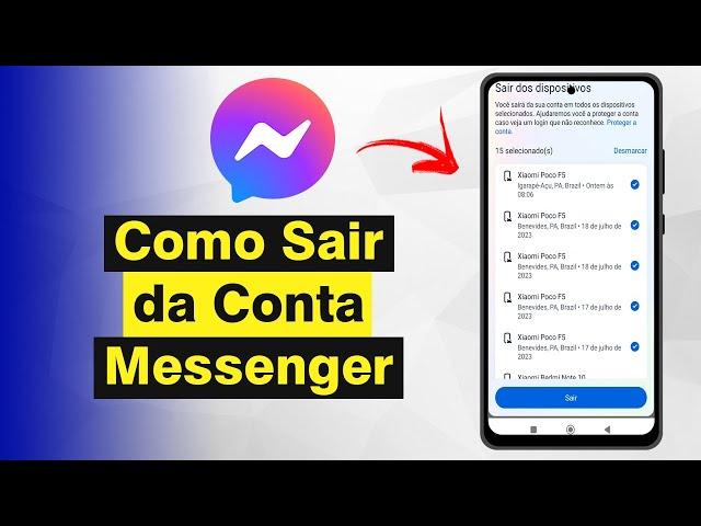 Como Sair da Conta do Messenger (Atualizado 2024)