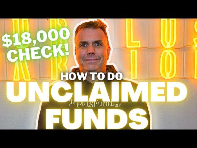 HOW I COLLECT ON BILLIONS of Unclaimed Funds! #SurplusFunds