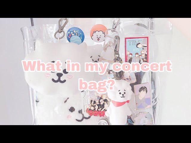 What’s in my concert bag ?Bts edition