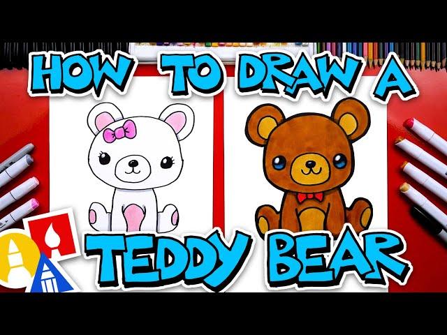 How To Draw A Teddy Bear - US National Teddy Bear Day