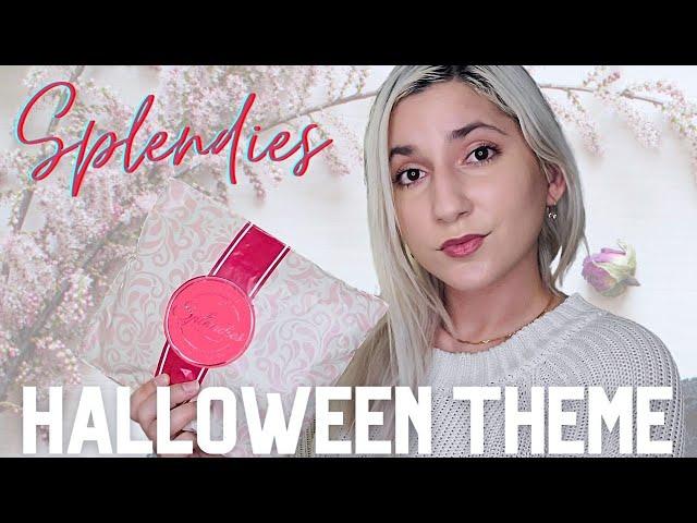 Splendies Unboxing October 2021 || Halloween Theme Edition?