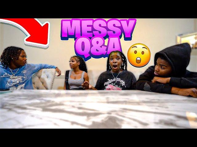 Messy Q&A Prank on Lauren (She's Aggressive)