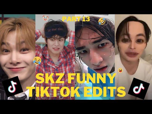 SKZ FUNNY TIKTOK EDITS TO BRIGHTEN YOUR DAY (+ 20 minutes long of cursed edits) PART 13