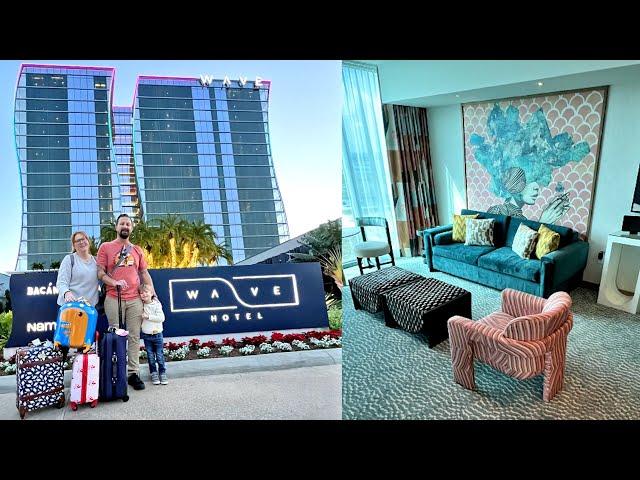 We Stayed At The Coolest Hotel In Orlando! | Lake Nona Wave | Room Tours, Everything We Ate & Santa!