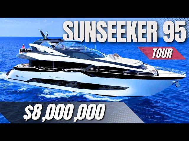 The $8,000,000 Sunseeker Meros 95 Yacht Tour