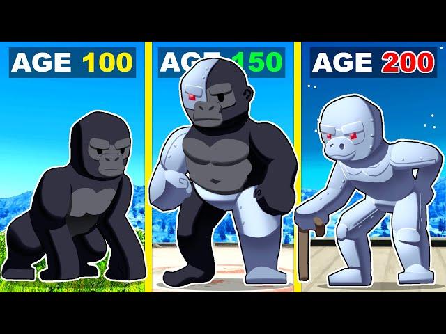 Surviving 200 Years as KING KONG In GTA 5!