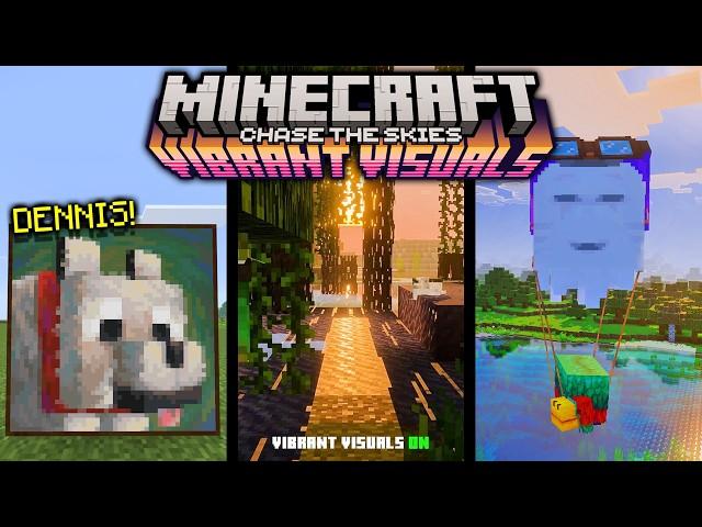 VIBRANT VISUALS SHADERS, HAPPY GHAST, 150+ CHANGES - Minecraft 1.21.90 Update