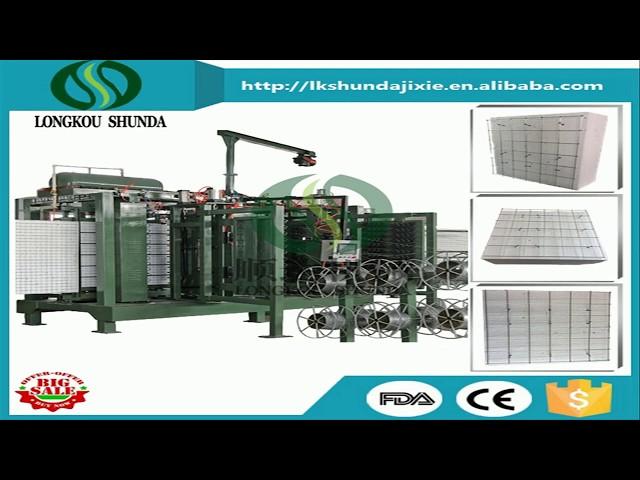 eps 3d panel production line，eps 3d panel making machine ，eps 3d tridi panel production line